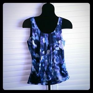 ⓂElegant multicolored Tank Top Blouse