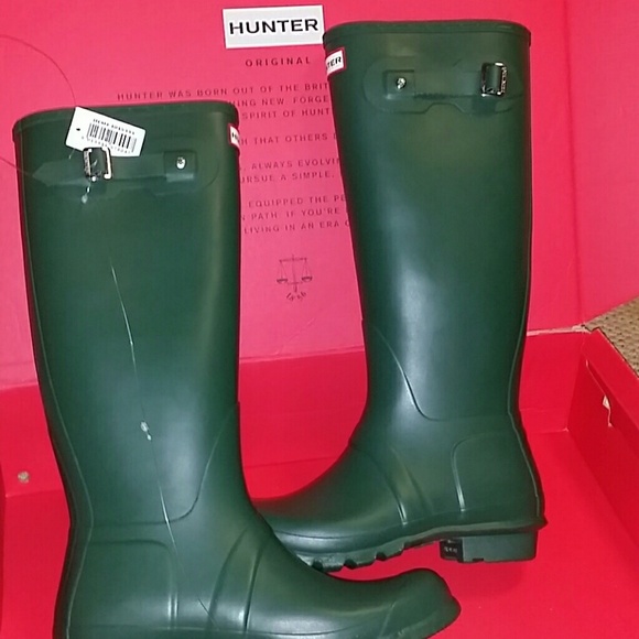 Brand new Hunter rain boots