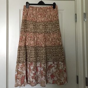 New Ann Taylor Loft hobo peasant skirt
