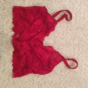 Red Bralette