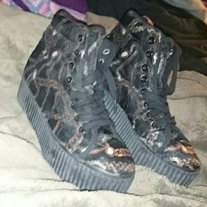 Jeffrey Campbell play platform high tops