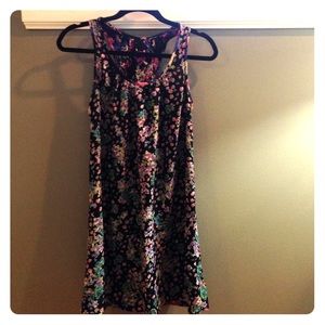 Reversible floral sun dress