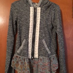 Gimmicks by BKE zip up hoodie.