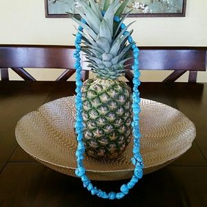 Blue Beaded Necklace