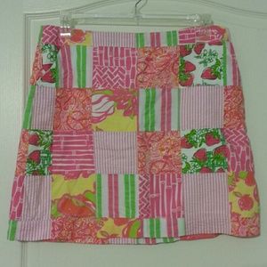 Lilly Pulitzer Patchwork Skirt
