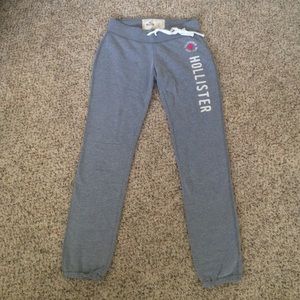 Comfy gray hollister sweatpants