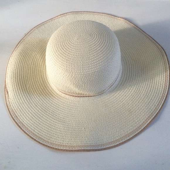 BEACH Straw Floppy Hat