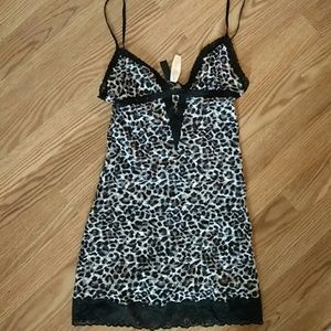 Victoria's Secret Leopard Print Slip