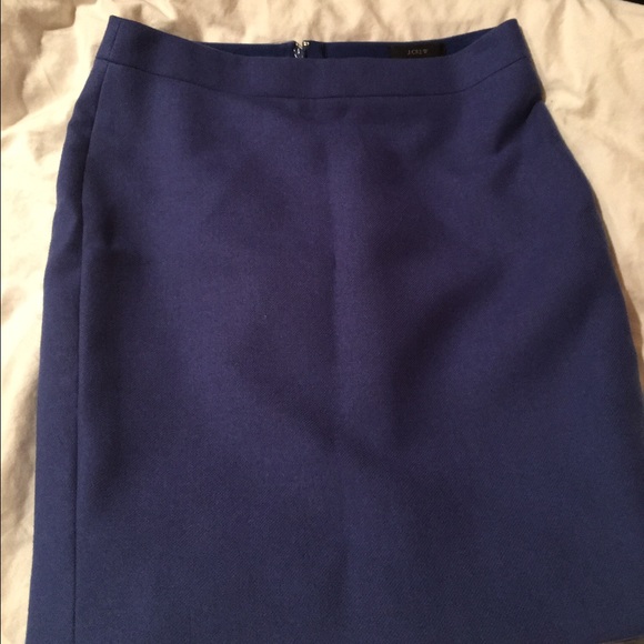 J crew wool skirt