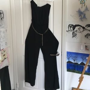 Super cute never worn black jumpsuit