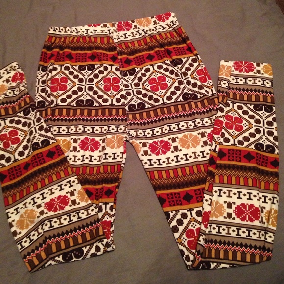 Patterned leggings