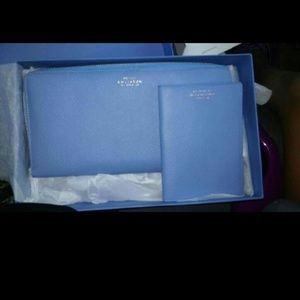 Large wallet with passport case