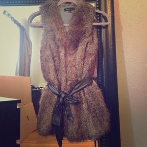Pretty Fur Vest, only worn once!
