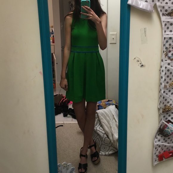 Green dress
