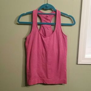 Heather pink tank