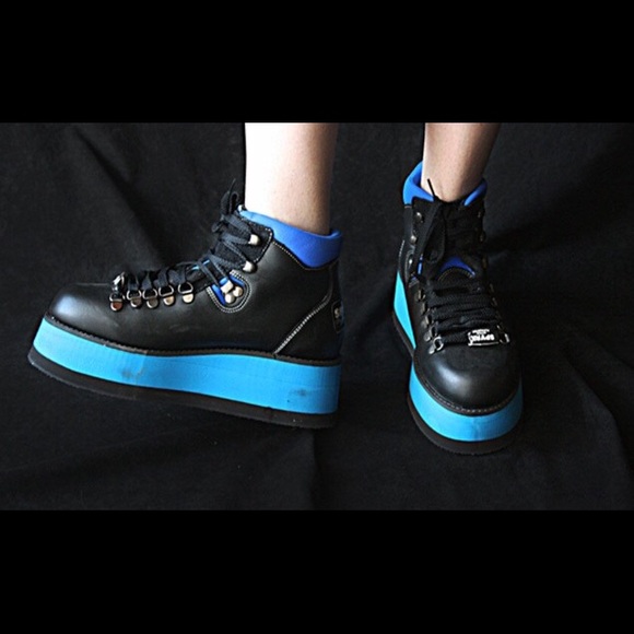 80s vintage SPARK rave platforms