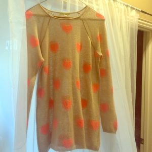 Gianni Bini Heart Sweater