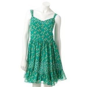 Lauren Conrad chiffon spring dress