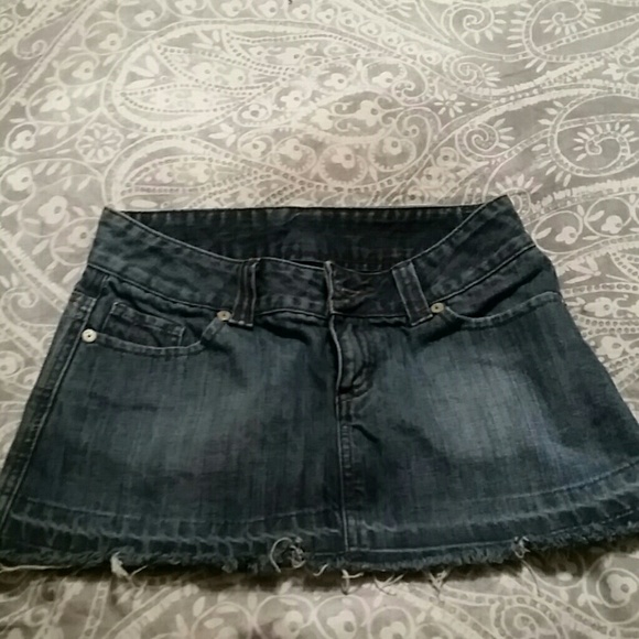 Hurley jean skirt