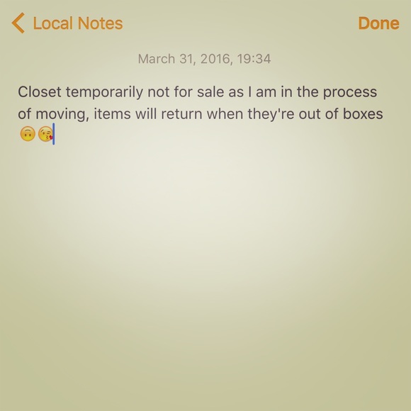 Closet closed!