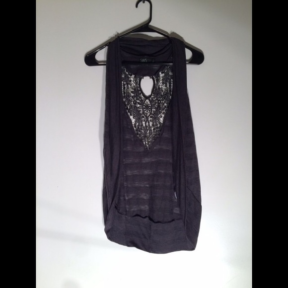 Lace backed vest - Picture 1 of 1