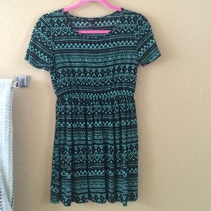 Printed forever 21 casual dress