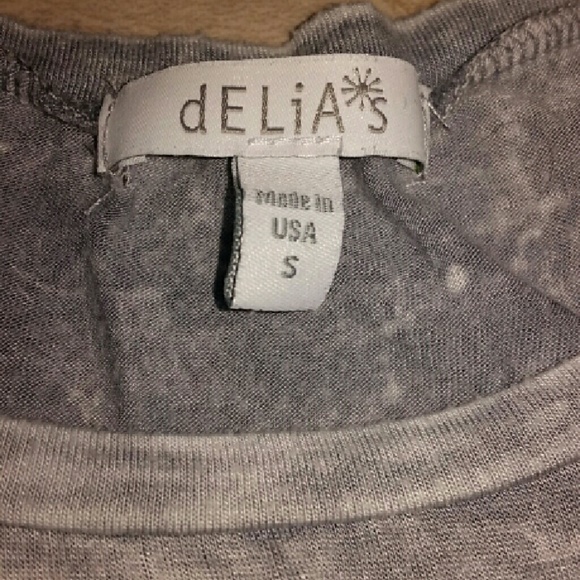 Small Grey Longsleeve From Delia's - Picture 2 of 2
