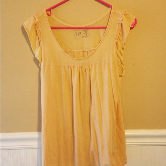 Sunkissed Orange flowy Tshirt