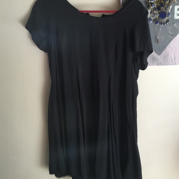 Black Urban Outfitters t shirt dress