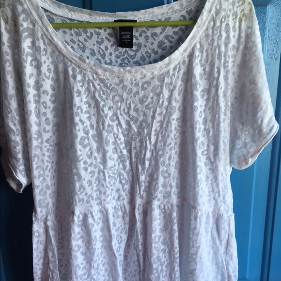 Torrid baby doll sheer tee
