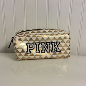 SOLD!! Victoria secret PINK travel make up bag.