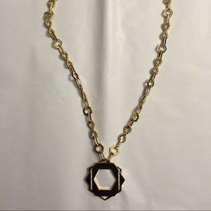 New Rachel Zoe Geo  pendant  necklace
