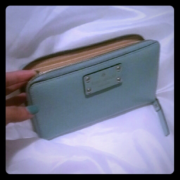 Mint Kate Spade wallet