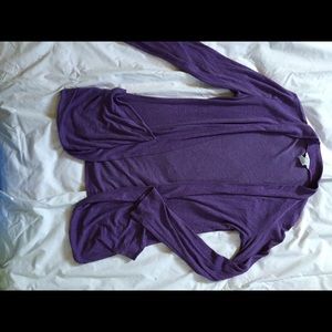 Purple Cardigan