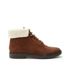 SALE Faux Shearling Trimmed Boots