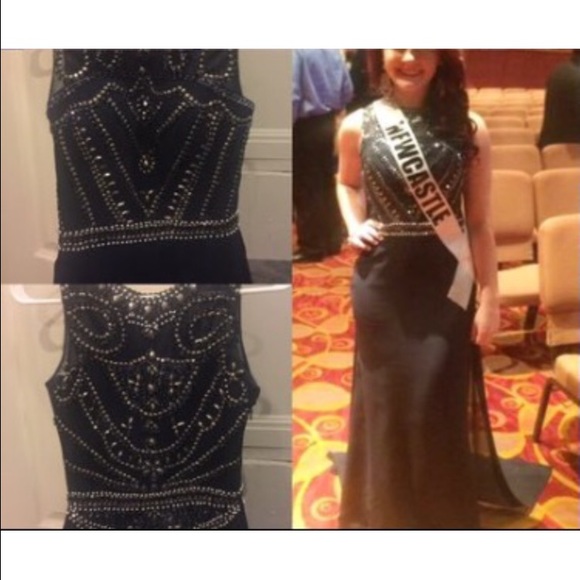 Navy Prom Dress