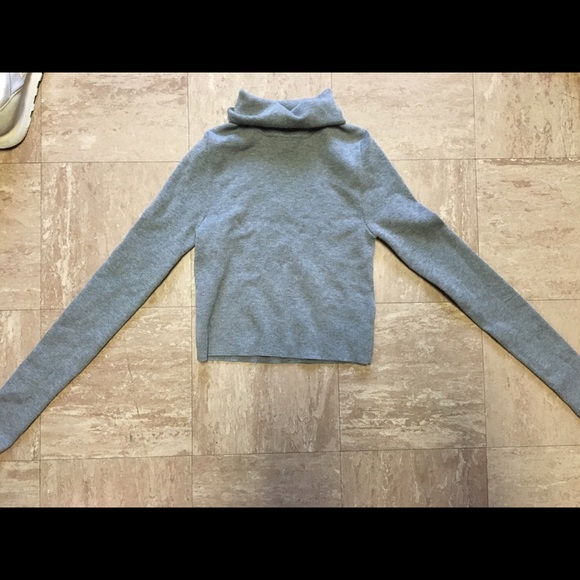 Turtleneck crop top