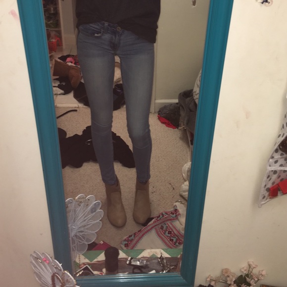 Light washed denim