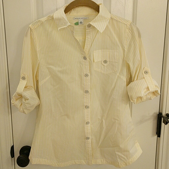 Banana Republic roll up sleeve button down - Picture 1 of 3