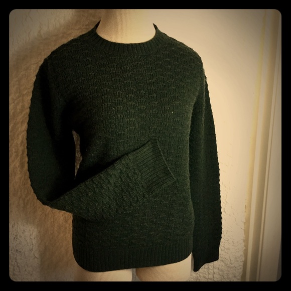 Hunter green sweater
