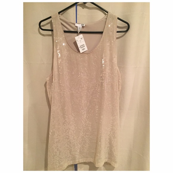 H&M Dresses Champagne Sequined Hm Cocktail Dress Poshmark