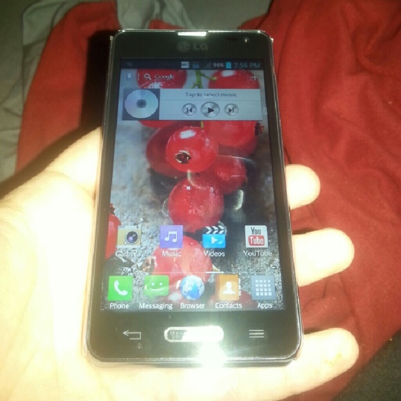 Lg touch screen phone unlimited min for a year