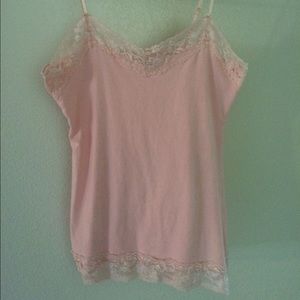 Charlotte Russe Lace Tank