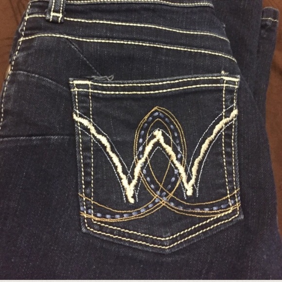 Practically new wrangler jeans