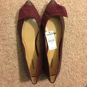 Burgundy Express Flats