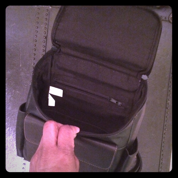 Black book bag purse