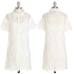 Modcloth smiling from ear to ear dress