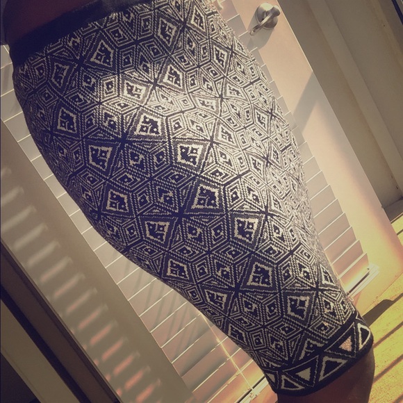 A pencil skirt