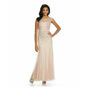 Adrianna Papell Illusion Gown