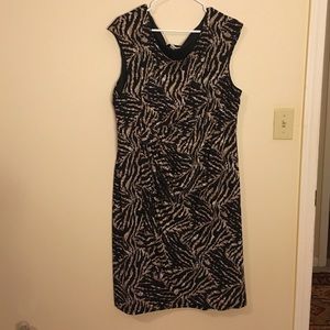 Dress Barn animal print dress, size 20